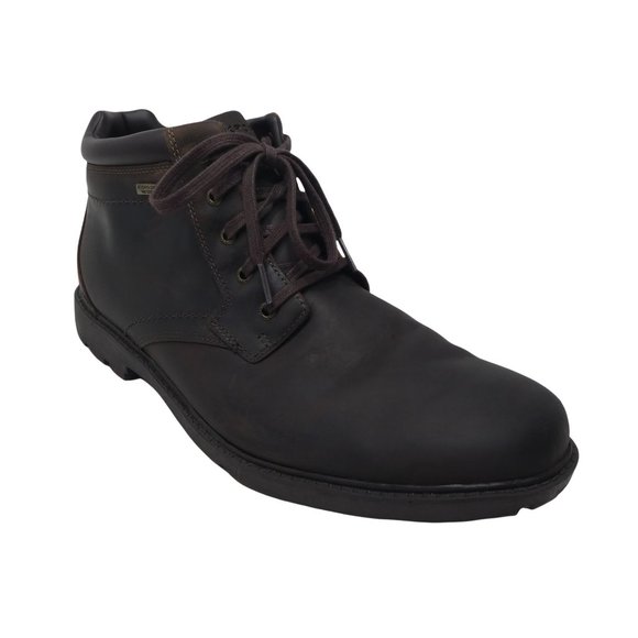 Rockport Other - Rockport Rugged Bucks Boots Mens 14 Brown Leather Waterproof Big & Tall